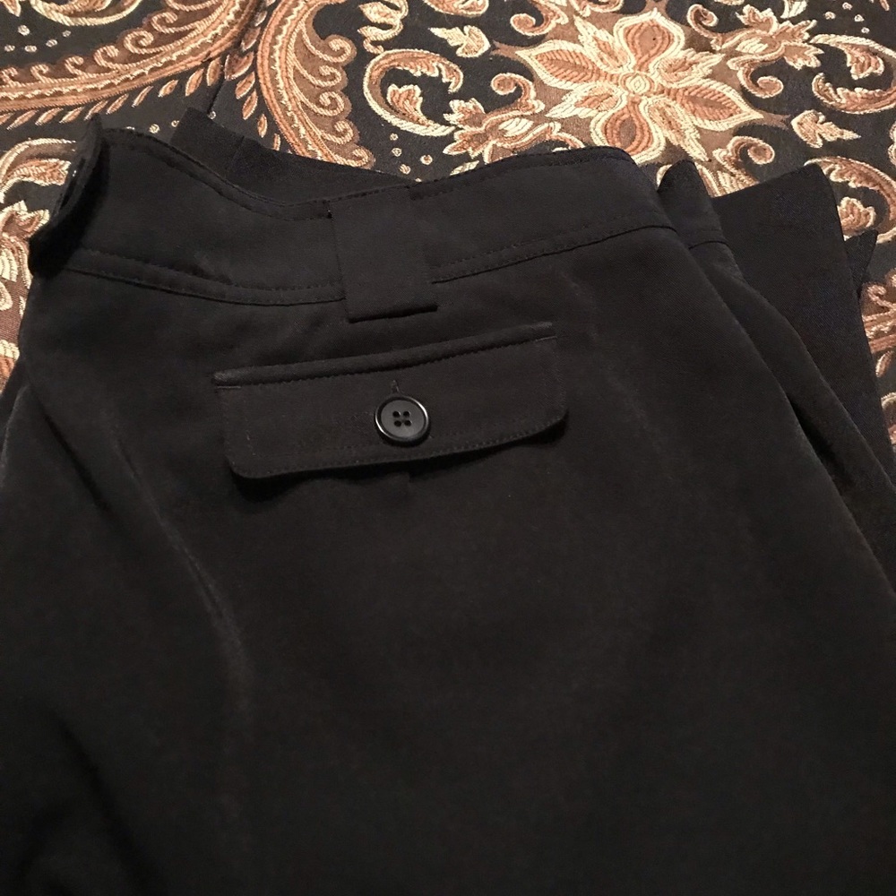 Black Dress Capris